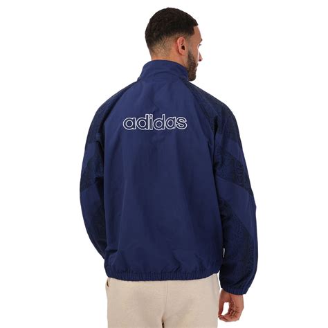 adidas SPRT Animal Print Shark Woven Track Jacket 